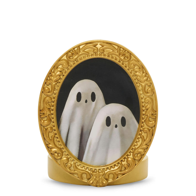 Ghost Portrait Tea Light Candle Holder G4