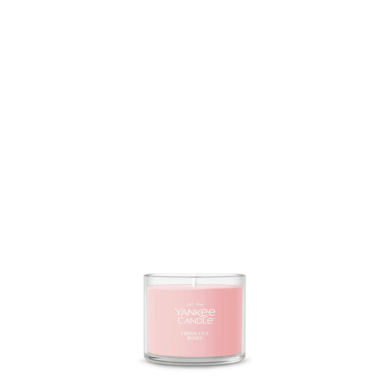 Fresh Cut Roses Mini Candle E6