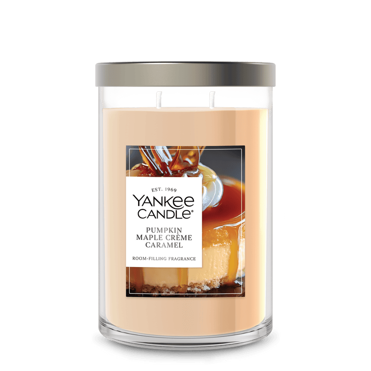 Pumpkin Maple Crème Caramel Large Tumbler Candle E1