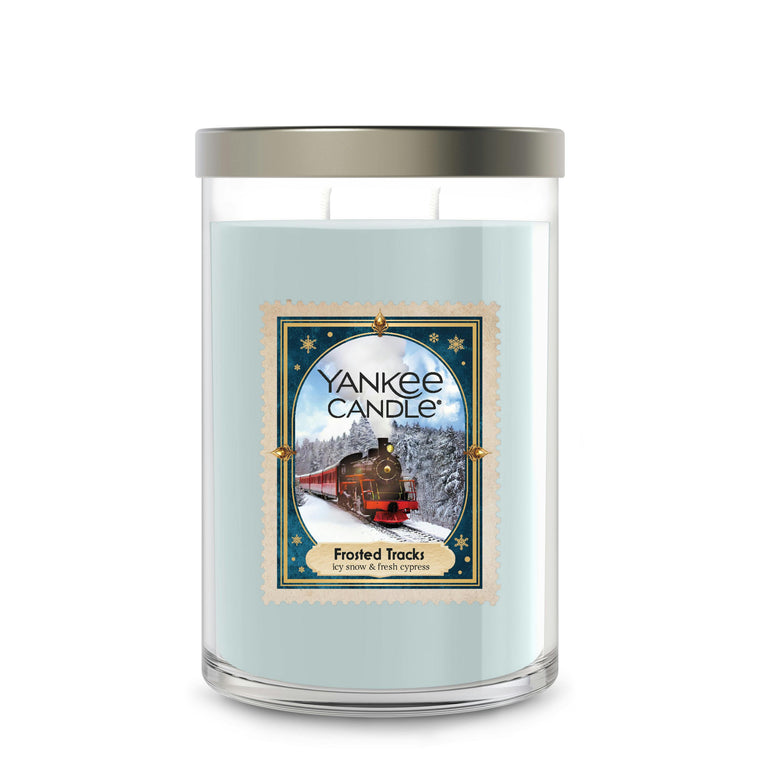 Frosted Tracks Large Tumbler Candle J1