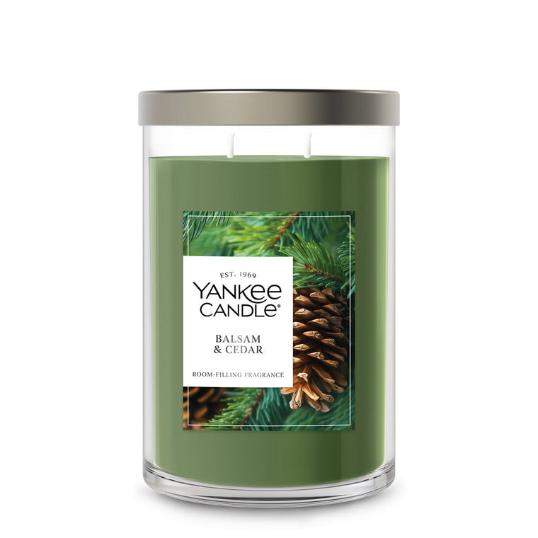 Balsam & Cedar Large Tumbler Candle L9