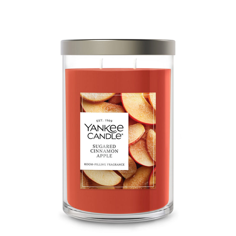 Sugared Cinnamon Apple Large Tumbler Candle E1