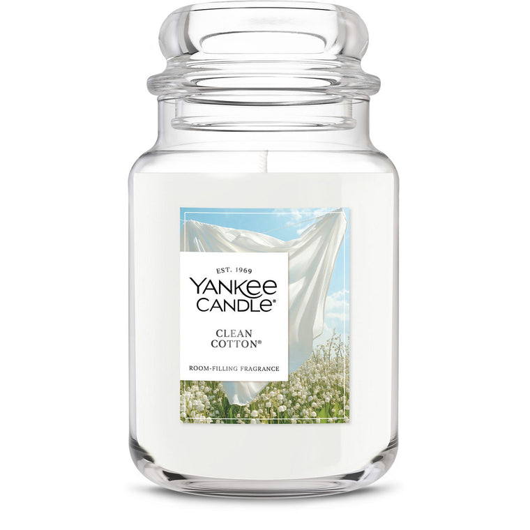 Clean Cotton® Original Large Jar Candle J3