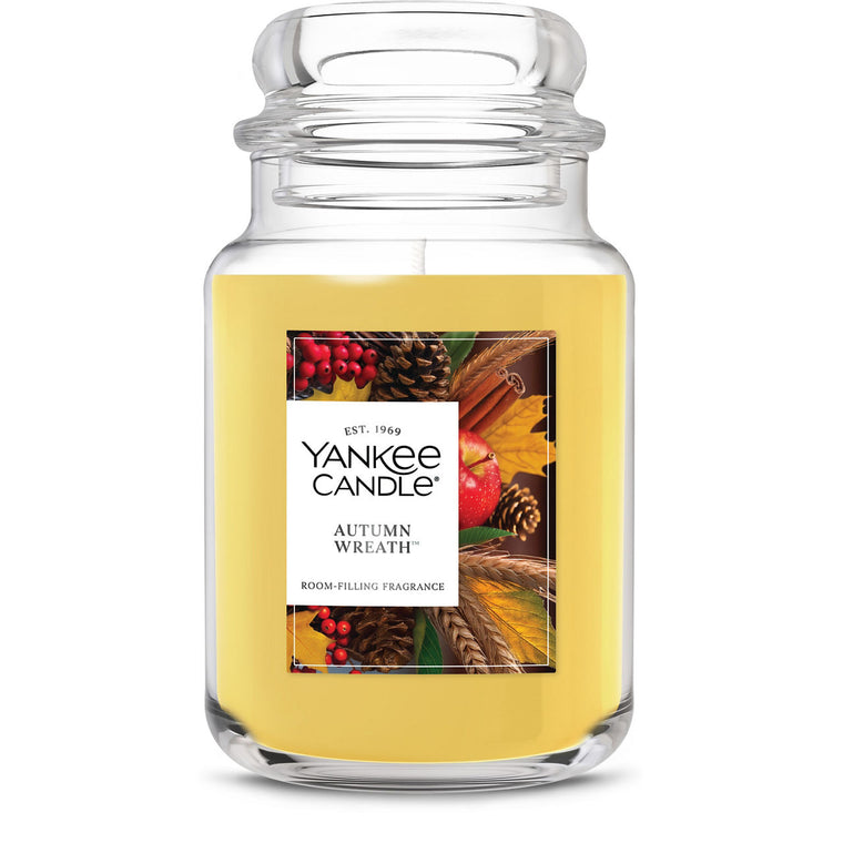 Autumn Wreath™ Original Large Jar Candle N2