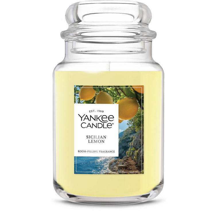 Sicilian Lemon Original Large Jar Candle I7