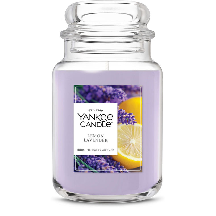 Lemon Lavender Original Large Jar Candle O9