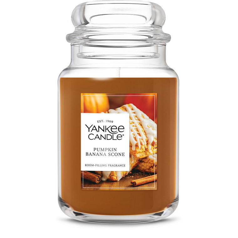 Pumpkin Banana Scone Original Large Jar Candle I4