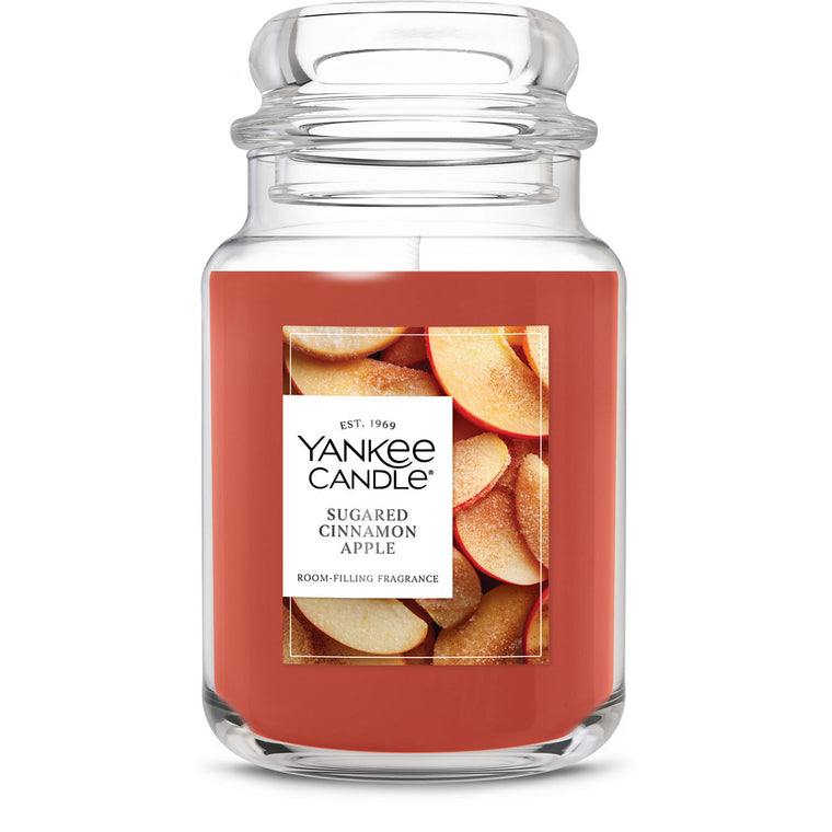 Sugared Cinnamon Apple Original Large Jar Candle Q4
