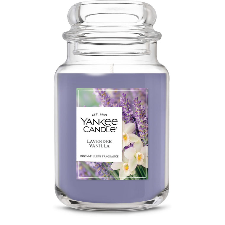 Lavender Vanilla Original Large Jar Candle T0