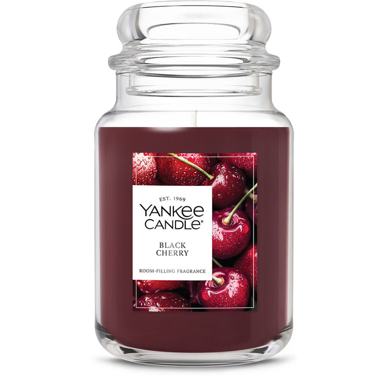Black Cherry Original Large Jar Candle L4