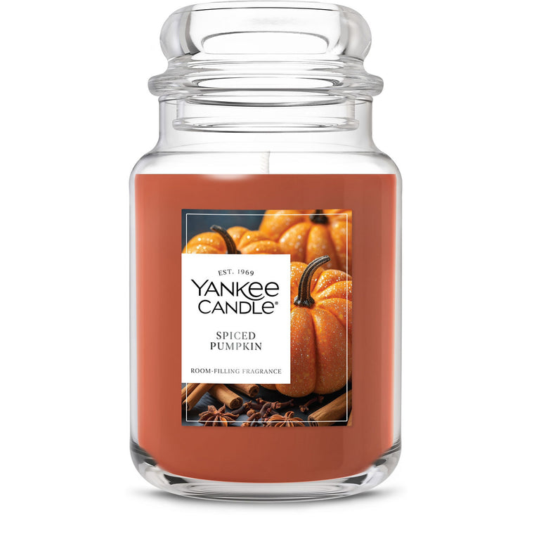 Spiced Pumpkin Original Large Jar Candle D8