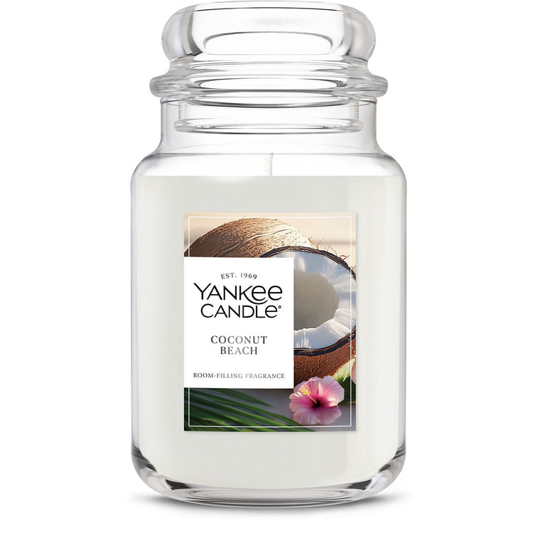 Coconut Beach Original Large Jar Candle V2