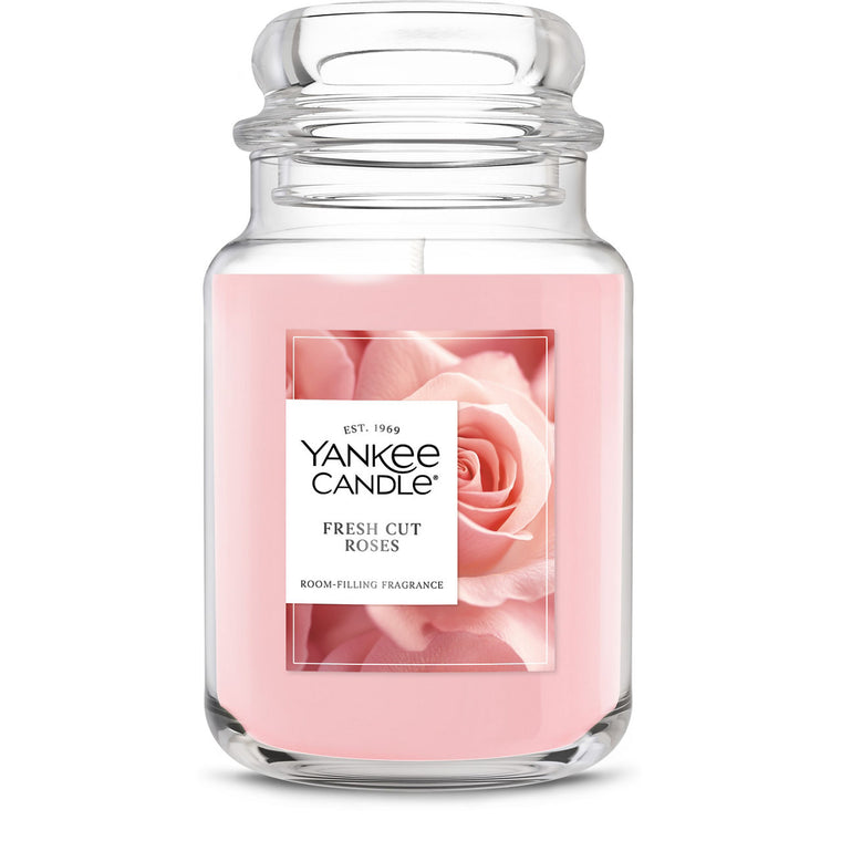 Fresh Cut Roses Original Large Jar Candle V5
