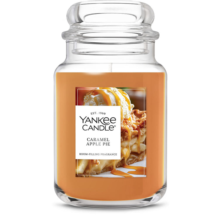 Caramel Apple Pie Original Large Jar Candle M3