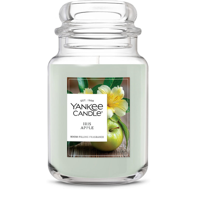 Iris Apple Original Large Jar Candle U1