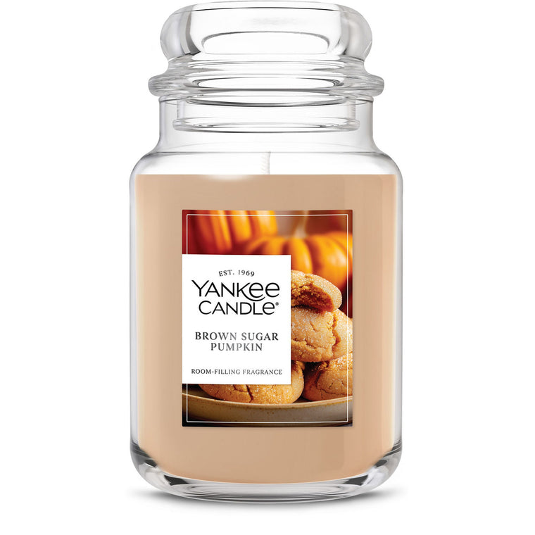 Brown Sugar Pumpkin Original Large Jar Candle A6