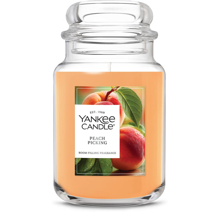 Peach Picking Original Large Jar Candle L9