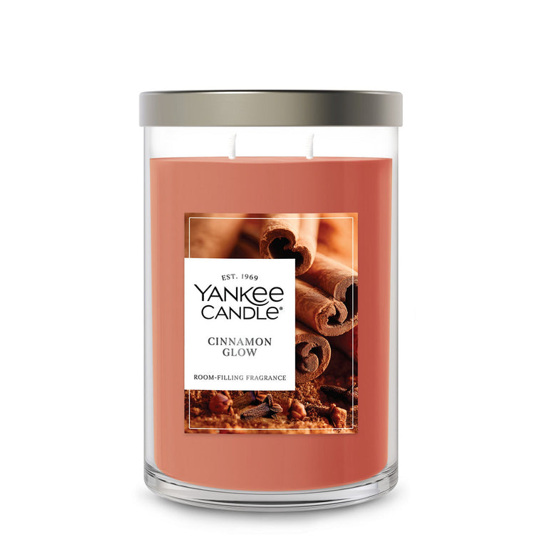 Cinnamon Glow Large Tumbler Candle V3