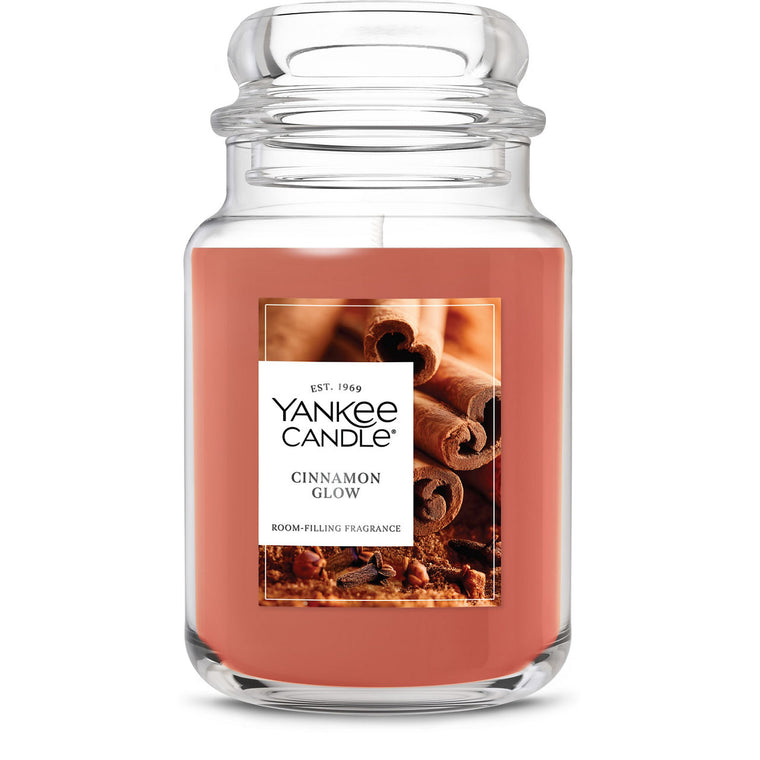 Cinnamon Glow Original Large Jar Candle H4