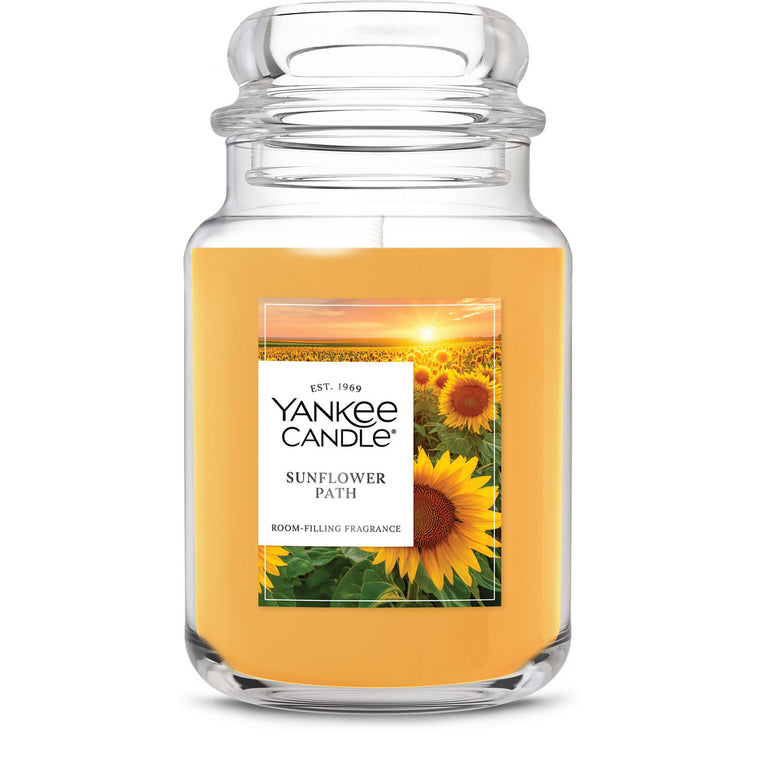Sunflower Path Original Large Jar Candle I1