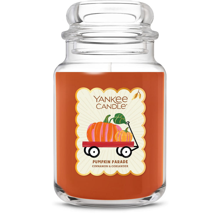 Pumpkin Parade Original Large Jar Candle C1