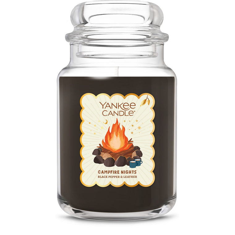 Campfire Nights Original Large Jar Candle I4