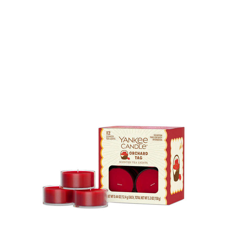 Orchard Tag Scented Tea Light Candles V3