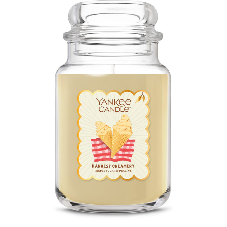 Harvest Creamery Original Large Jar Candle K8