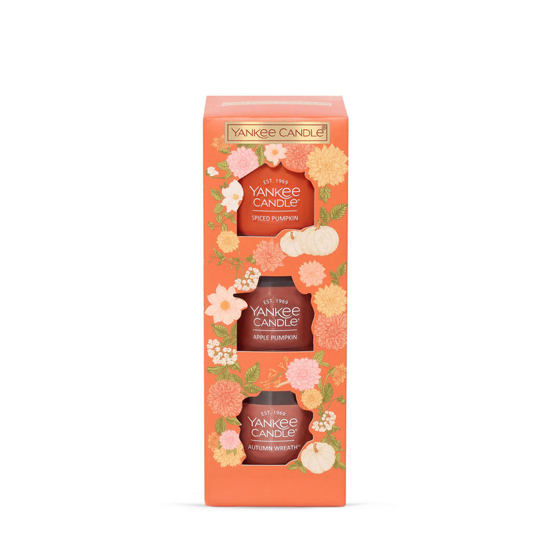 Pumpkin Season Minis Candle Gift Set Trio S7
