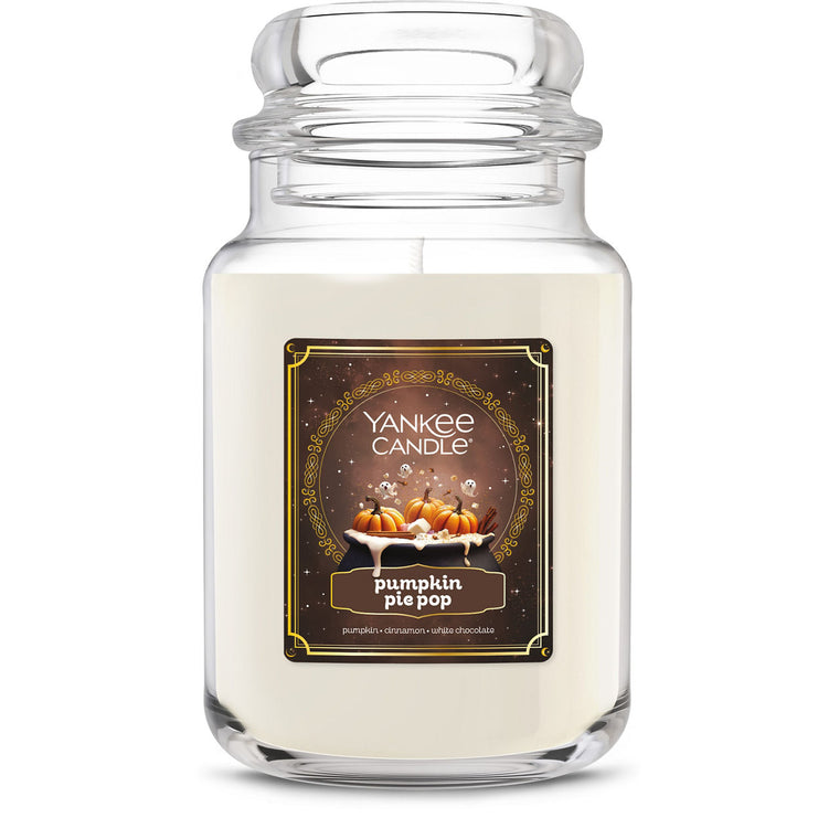 Pumpkin Pie Pop Original Large Jar Candle Y9