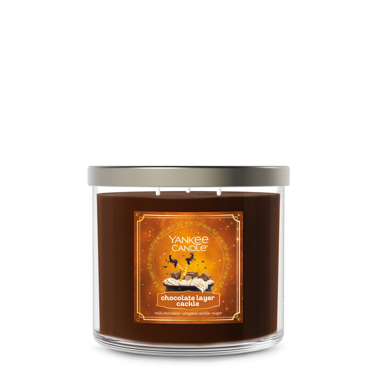 Chocolate Layer “Cackle” 3-Wick Candle D1