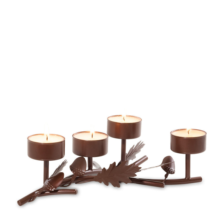 Acorn Branch Tea Light Candle Holder U4