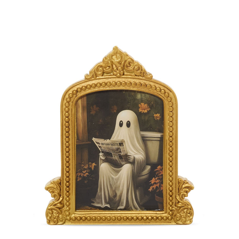Reading Ghost Portrait Tea Light Candle Holder Y5