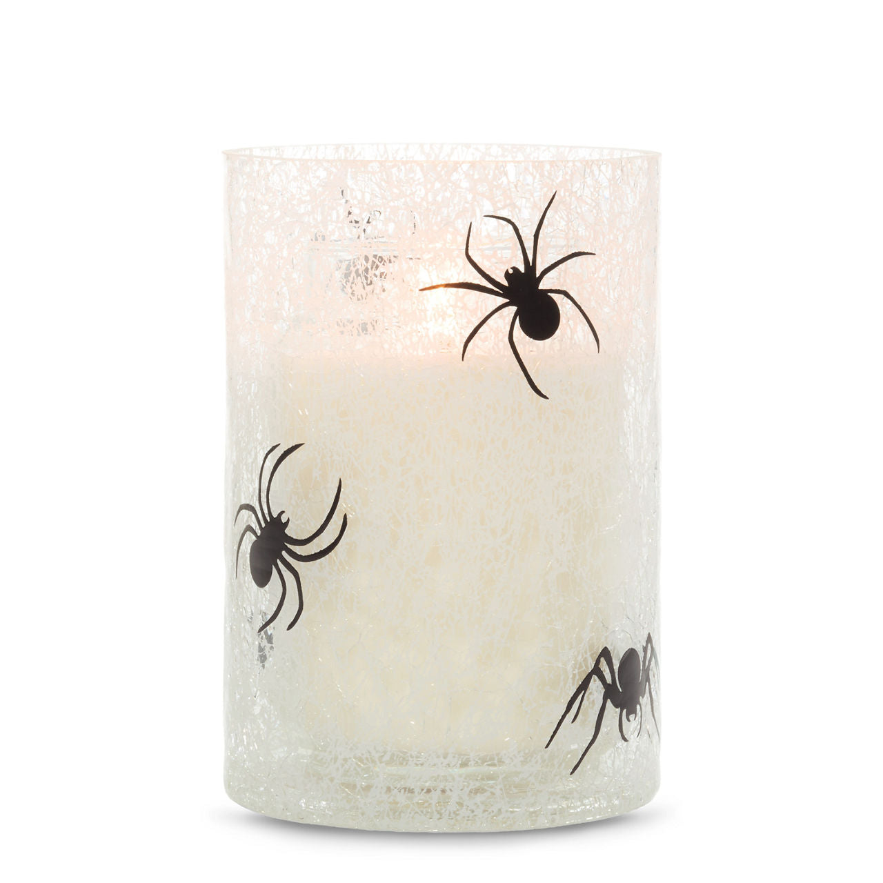 Spider Web Jar Candle Holder